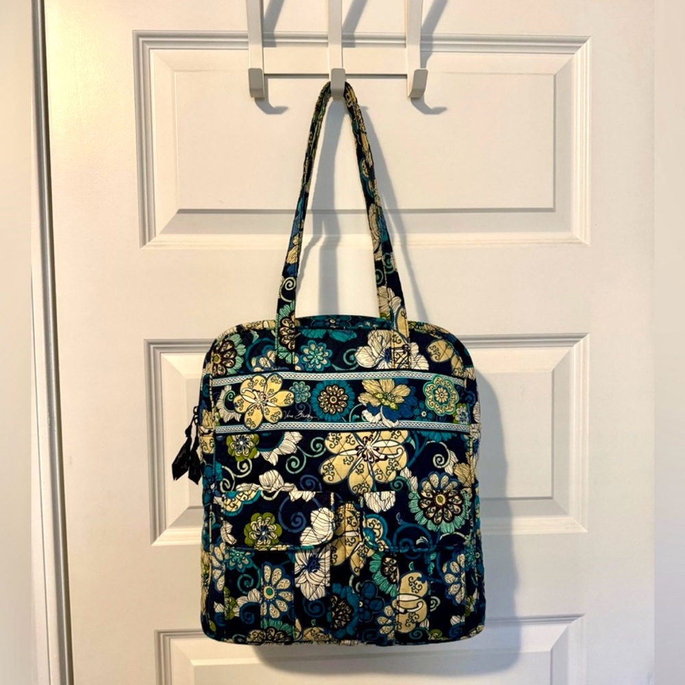 Vera Bradley Mod Floral Blue Tote